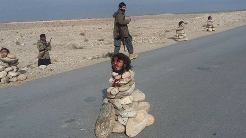 Cabezas cortadas por ISIS