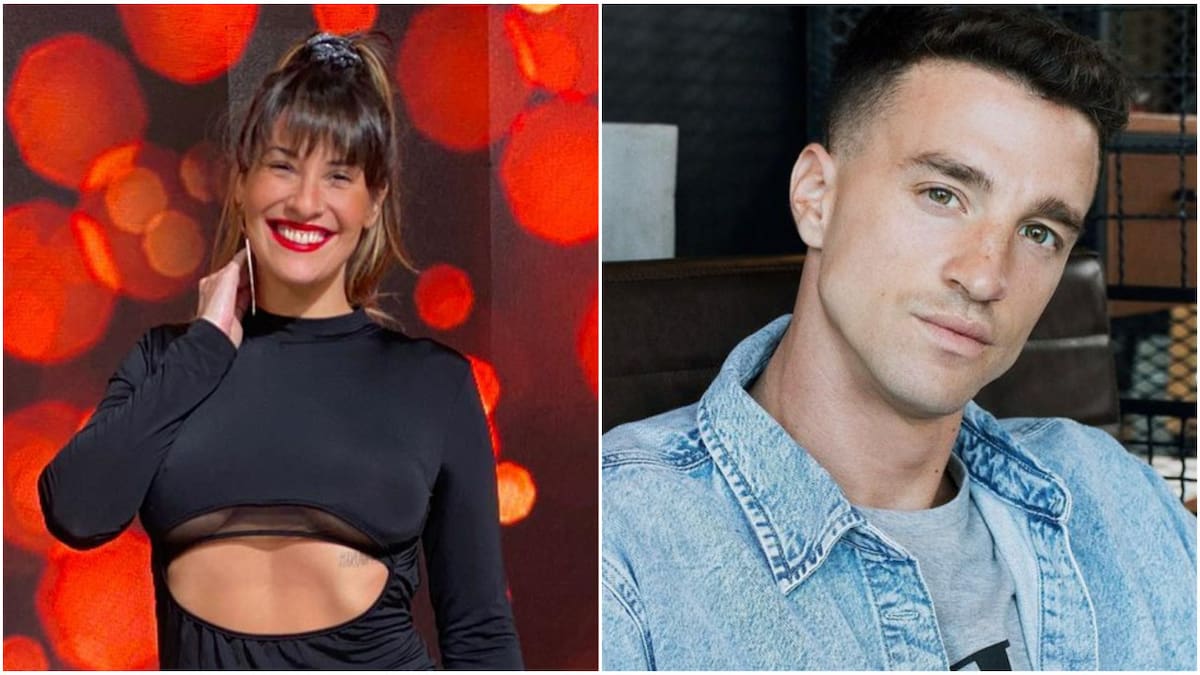 Ivana Nadal y su nueva pareja, Nico Neduchal. Fotos: Instagram.