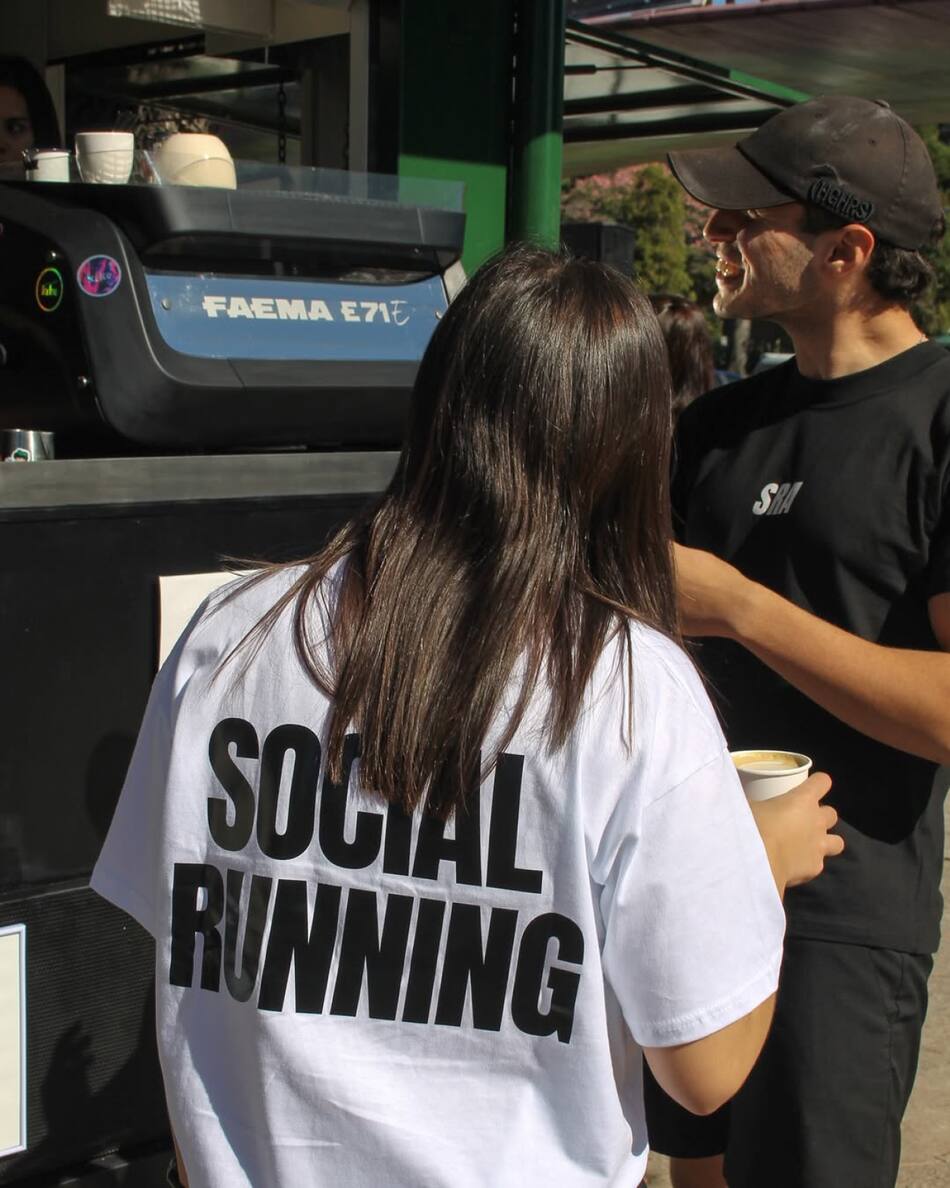 Social Running Club. Foto Instagram @socialrunning.ar