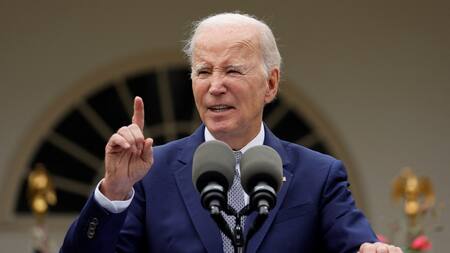 Joe Biden, presidente de Estados Unidos. Foto: Reuters.