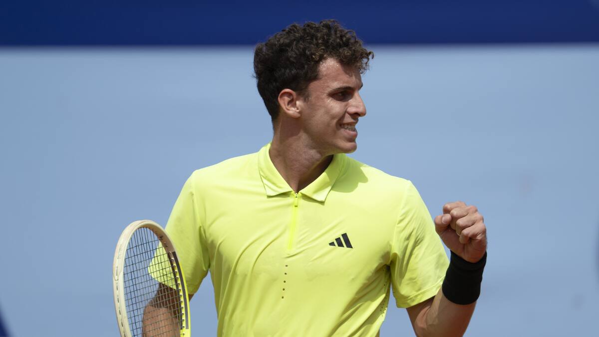 Juan Manuel Cerúndolo en el ATP de Gstaad