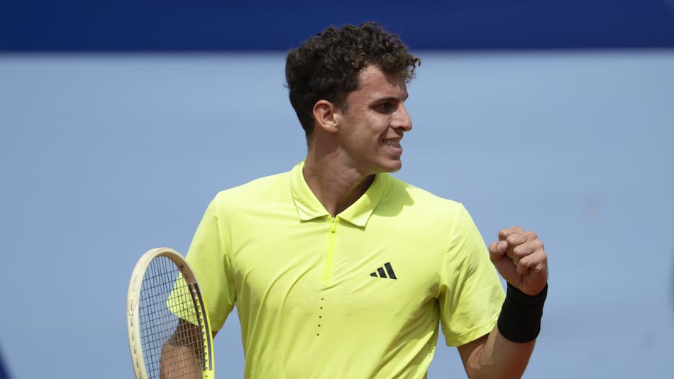 Juan Manuel Cerúndolo en el ATP de Gstaad