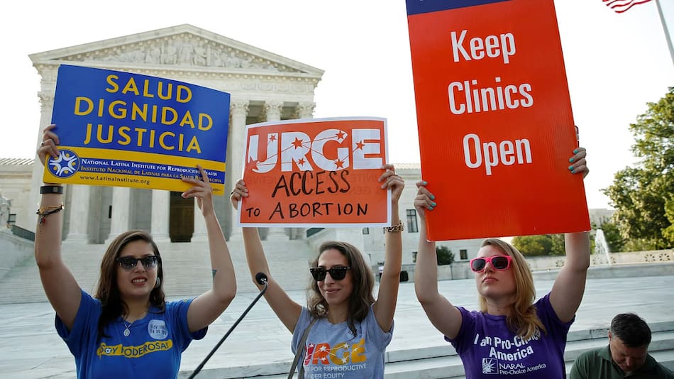 Marcha a favor del aborto en EEUU. Foto: Reuters