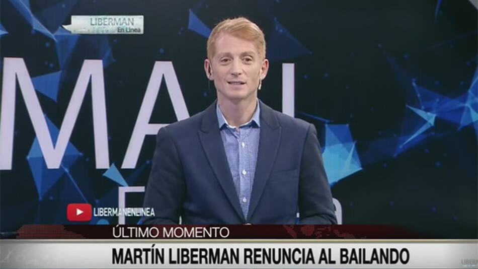 Martín Liberman - renuncia al Bailando
