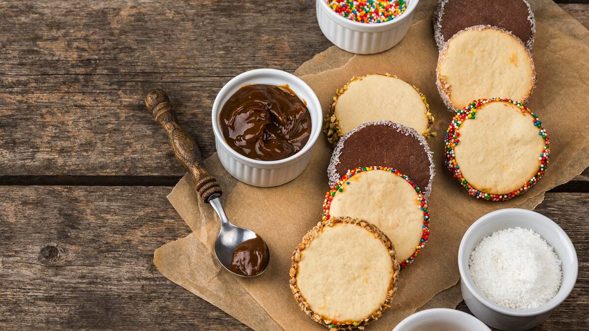 Alfajores; golosinas.