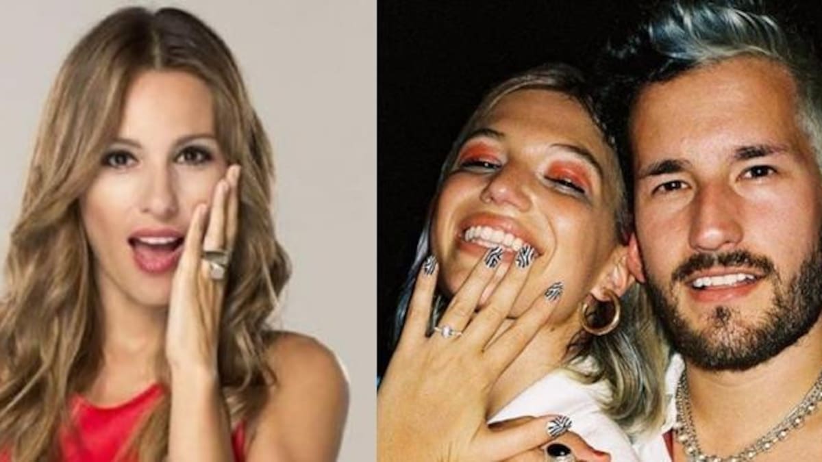 Pampita se indignó por que no aceptaron a Stefi Roitman en el chat familiar de los Montaner