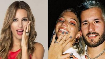 Pampita se indignó por que no aceptaron a Stefi Roitman en el chat familiar de los Montaner