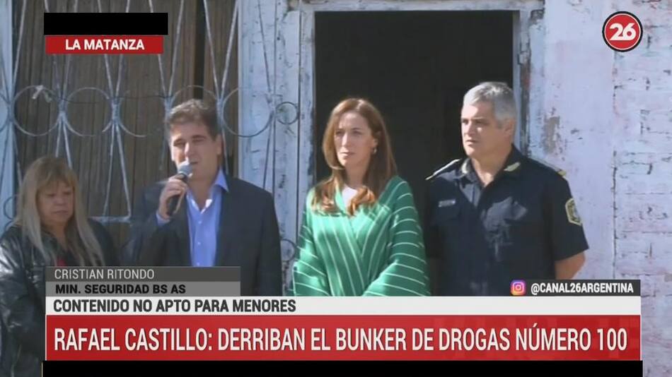 Derrumbe bunker - La Matanza