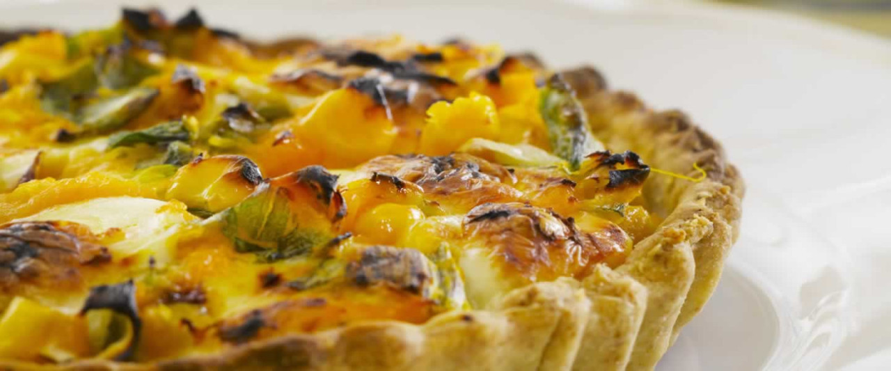 Tarta de calabaza y choclo. Foto: laserenisima