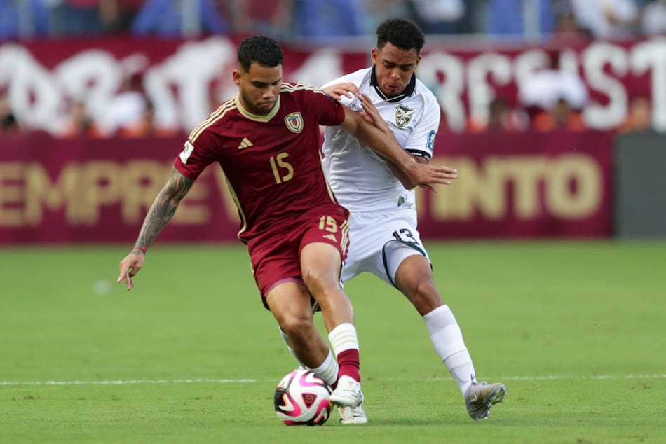 Venezuela vs Bolivia; Eliminatorias. Foto: EFE/Ronald Peña