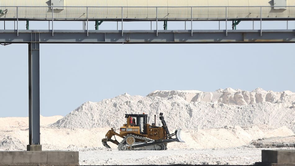 Planta de Litio. Foto: EFE.