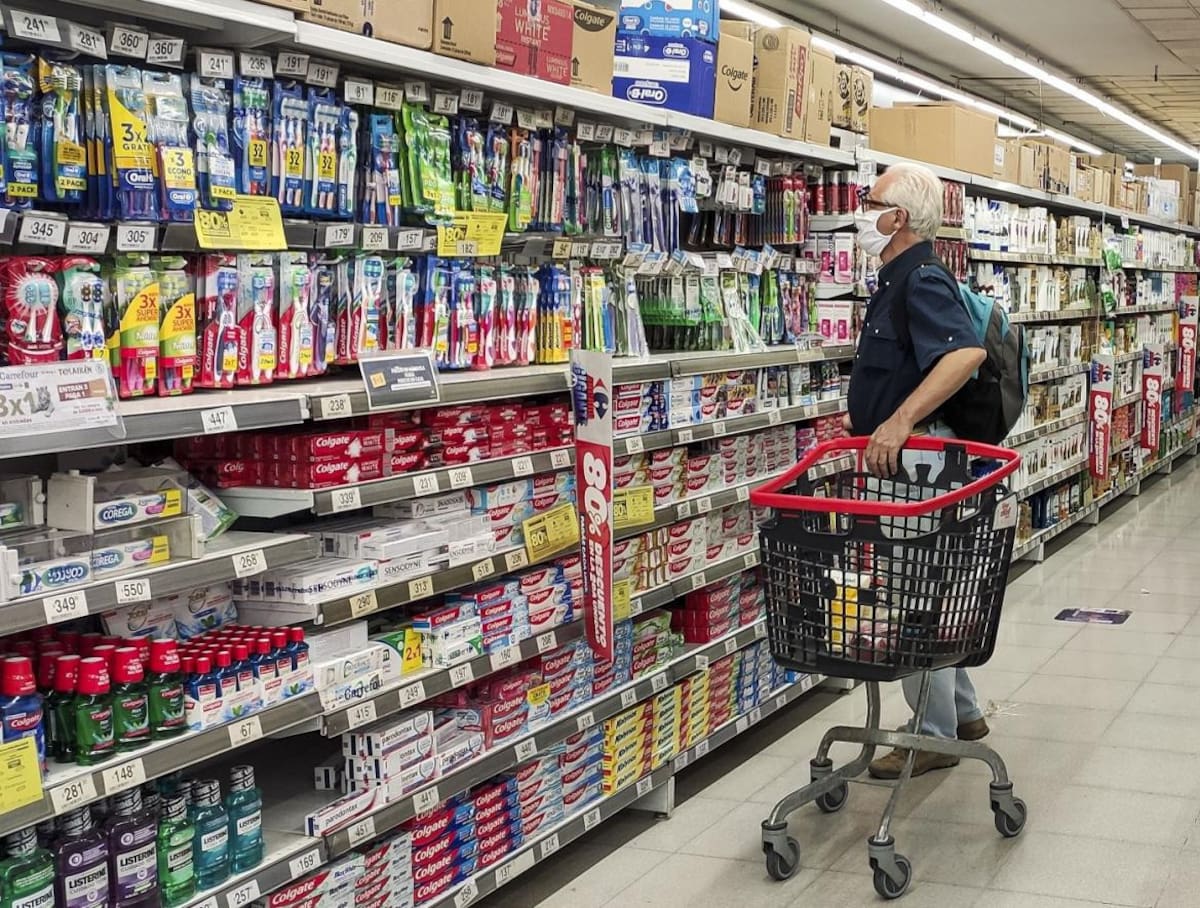 Supermercado, canasta básica de alimentos, consumo, inflación, Foto NA