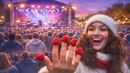 Fiesta Provincial de la Frambuesa: reconocidas bandas y una experiencia única con plantaciones locales por un precio muy bajo