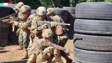 Ejército de Bolivia. Foto: Instagram @ejercitodebolivia