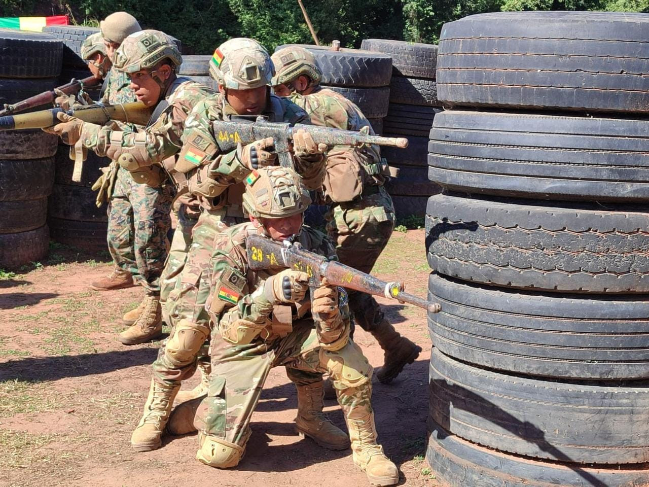 Ejército de Bolivia. Foto: Instagram @ejercitodebolivia
