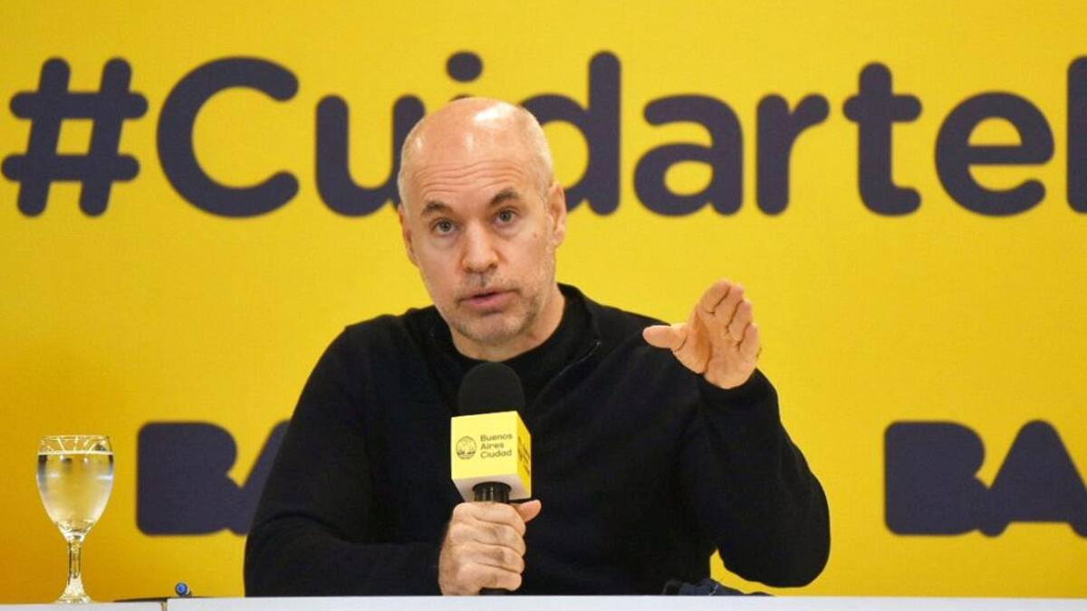 Horacio Rodríguez Larreta, jefe de Gobierno de Ciudad de Buenos Aires, NA