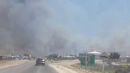 Incendio Las Grutas