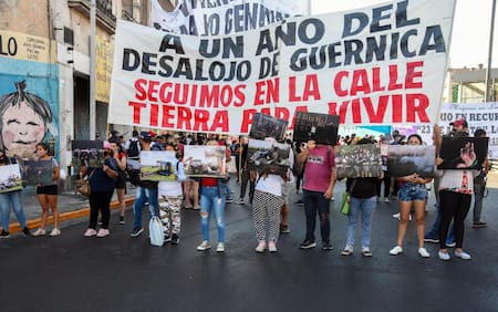 Corte y protesta en Puente Pueyrredón