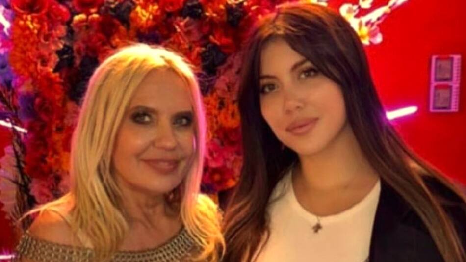Wanda Nara junto a su madre. Foto: Instagram/nora_colosimo