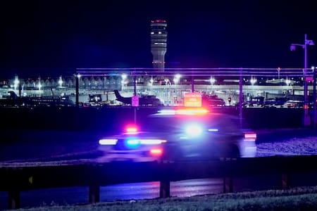 Accidente aéreo en Estados Unidos. Foto: Reuters/Elizabeth Frantz