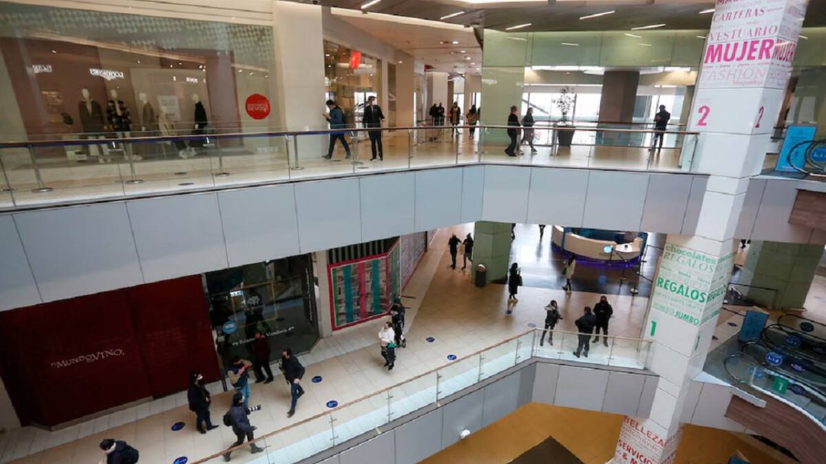 Shopping de Chile. Foto: EFE.