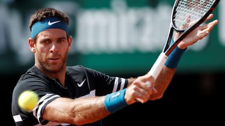 Juan Martín Del Potro. Foto: EFE.