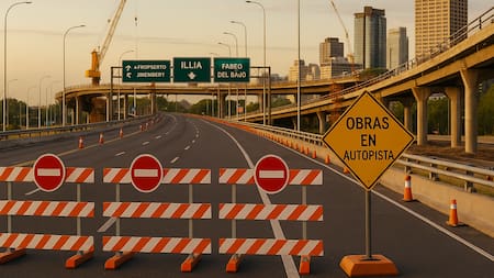 Cerrarán varias autopistas de la Ciudad a partir de hoy: qué colectivos se ven afectados y cómo esquivar el bloqueo en accesos a Ezeiza y Aeroparque