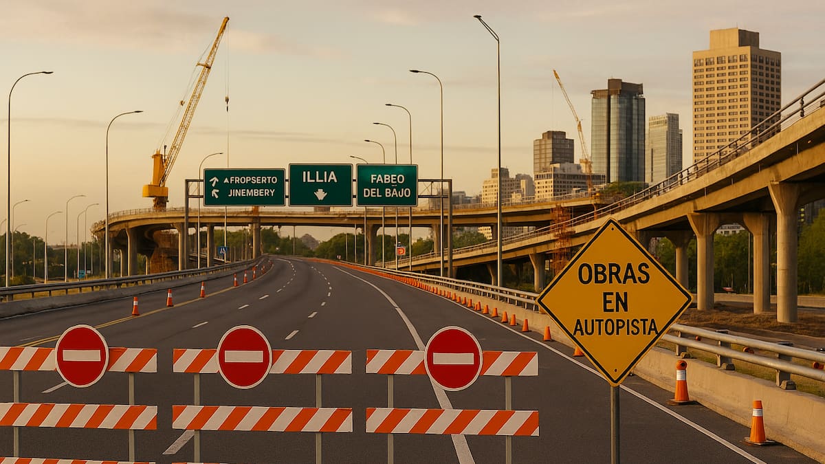 Cerrarán varias autopistas de la Ciudad a partir de hoy: qué colectivos se ven afectados y cómo esquivar el bloqueo en accesos a Ezeiza y Aeroparque