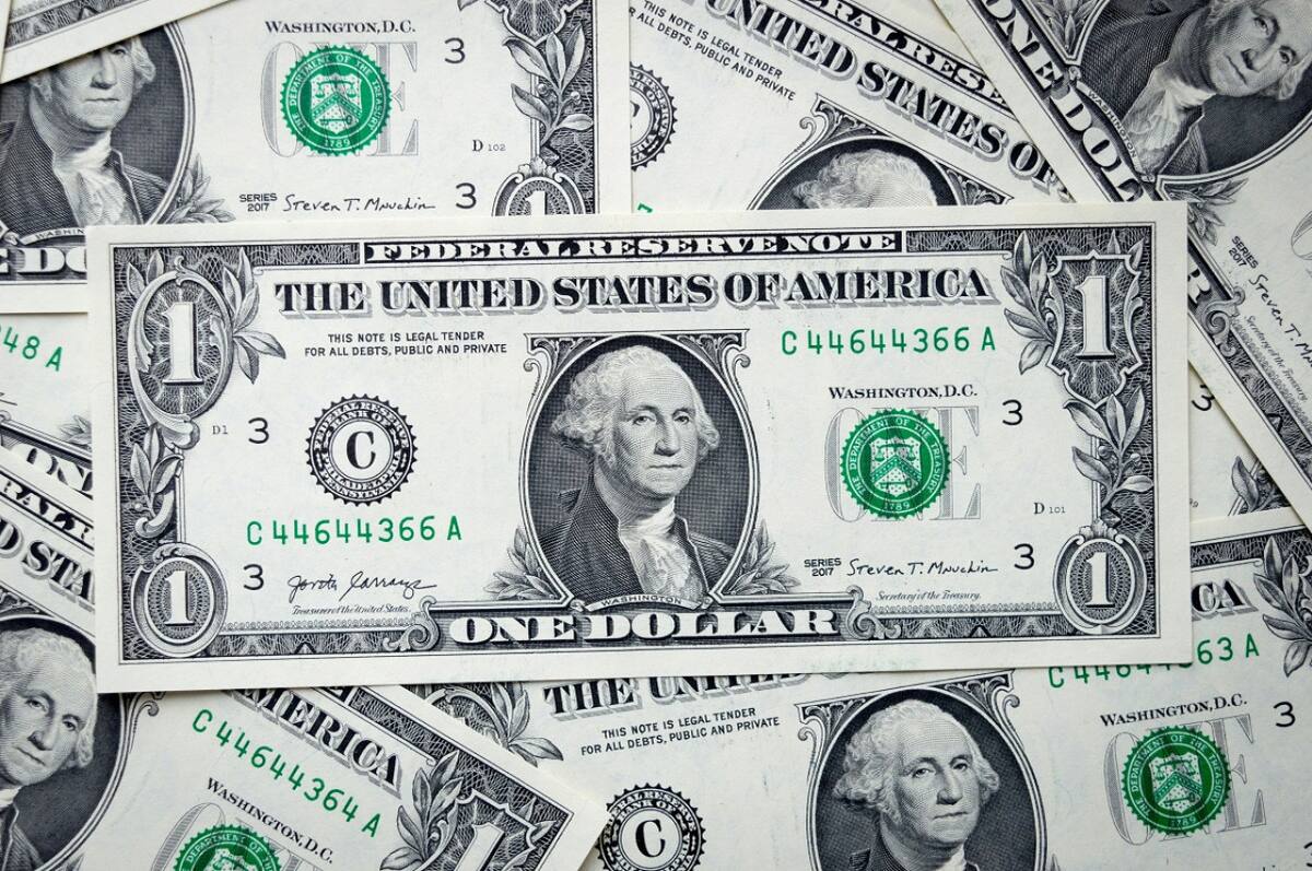 Dólar. Foto: Unsplash.
