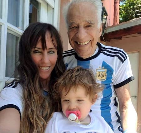 Alberto Cormillot y Estefanía Pasquini. Foto: @drcormi