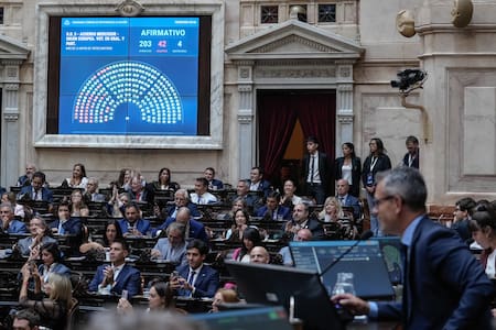 Sesión en la Cámara de Diputados
