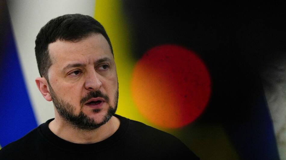 Volodímir Zelenski, presidente de Ucrania. Foto: Reuters.