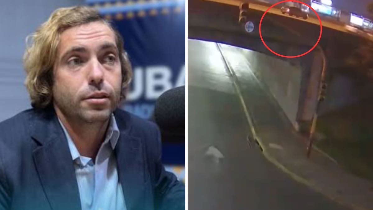 Impactante video: así fue el choque mortal que protagonizó el abogado Andrés Prieto Fasano