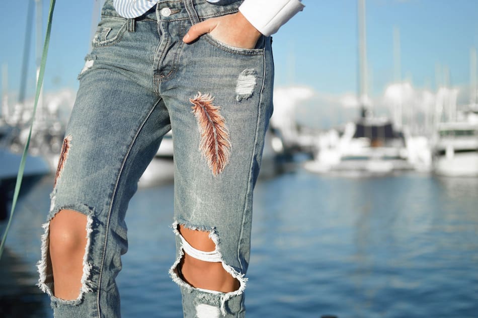 Pantalón de jean, jeans. Foto Unsplash