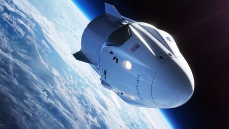 La cápsula Space X vuelve a la tierra desde la ISS