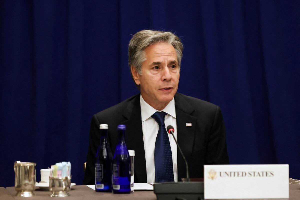 Antony Blinken, secretario de Estado de Estados Unidos. Foto: Reuters.
