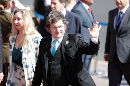 Javier Milei en Chile