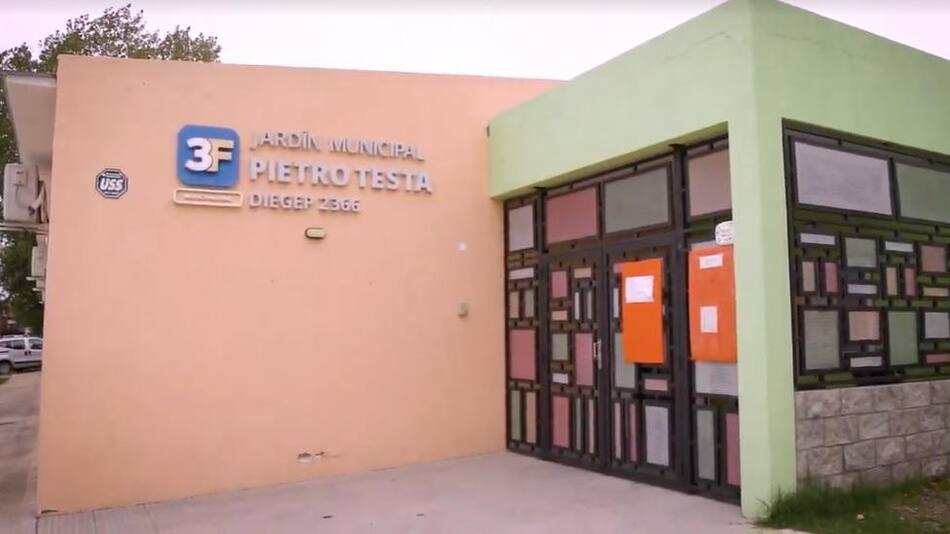 Tres de Febrero sumó educación física en los jardines municipales. Foto: Captura.