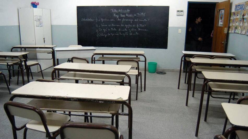 Aula vacía - Paro docente (NA)