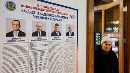 Elecciones presidenciales en Rusia. Foto: Reuters.