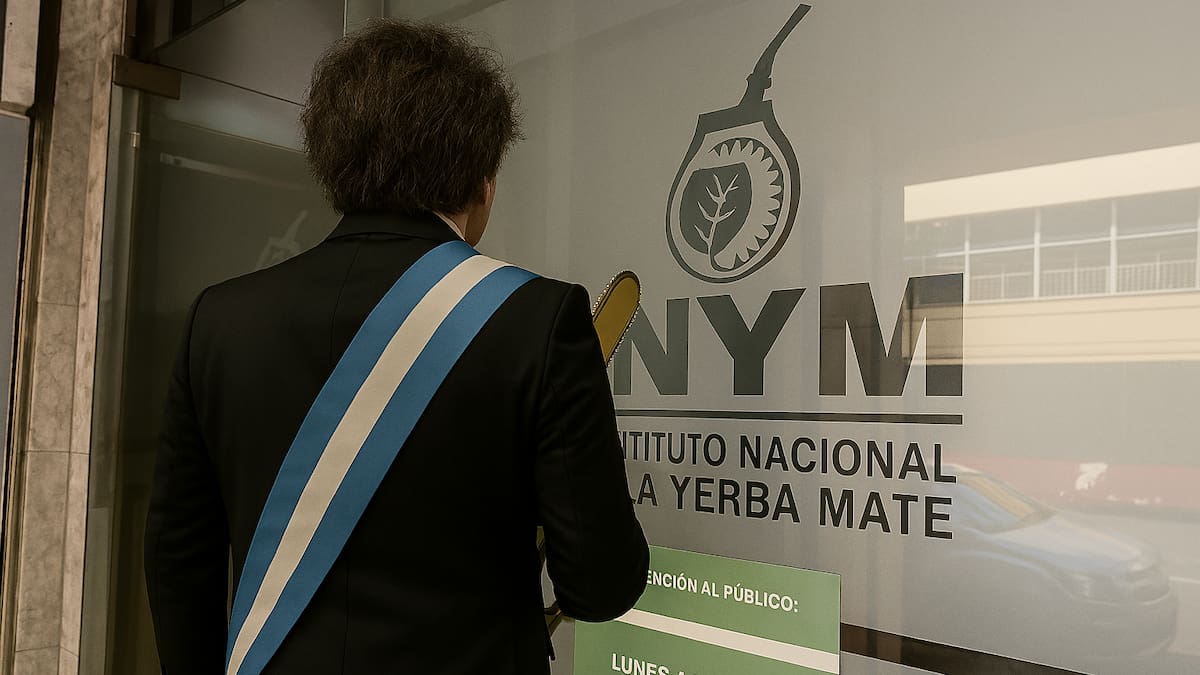 Recortes en materia de yerba mate