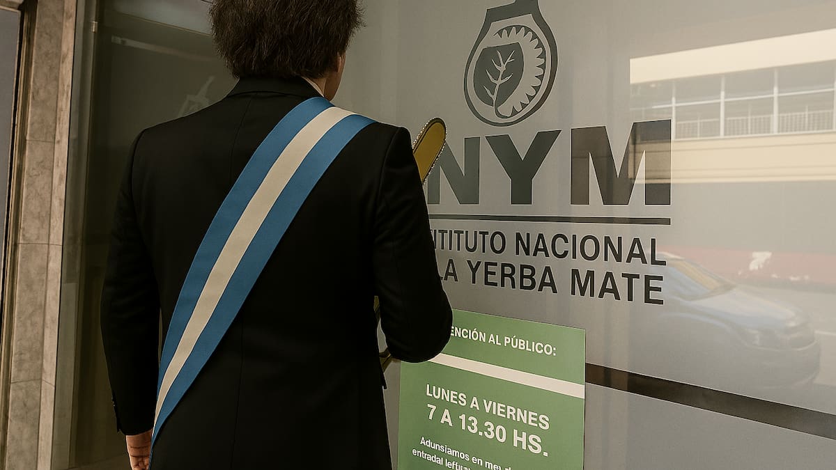 Ajuste en el Instituto Nacional de Yerba Mate: el gobierno de Javier Milei despidió a 21 trabajadores