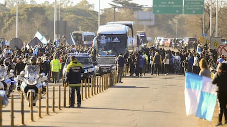Llegada de la Selección Argentina, Copa América, NA