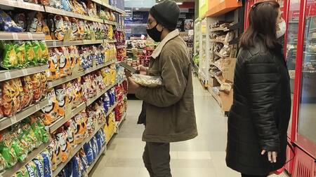 Supermercado, canasta básica de alimentos, consumo, inflación, Foto NA