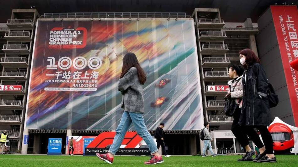Gran Premio de China, Fórmula 1