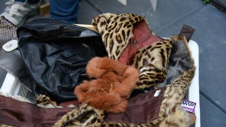 Las prendas violaban normas nacionales de protección a la biodiversidad. Foto: NA.