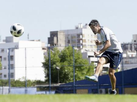 Entrenamiento de Boca Juniors, fútbol argentino