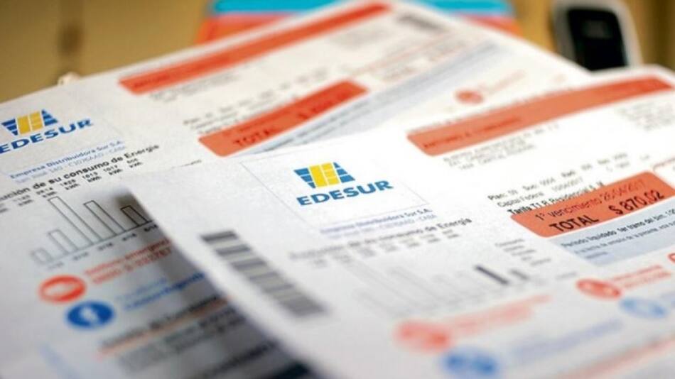 No se podrán cobrar conceptos ajenos al servicio de electricidad en las boletas de luz. Fuente: Edesur.