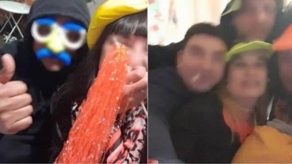 Fiesta clandestina en cuarentena