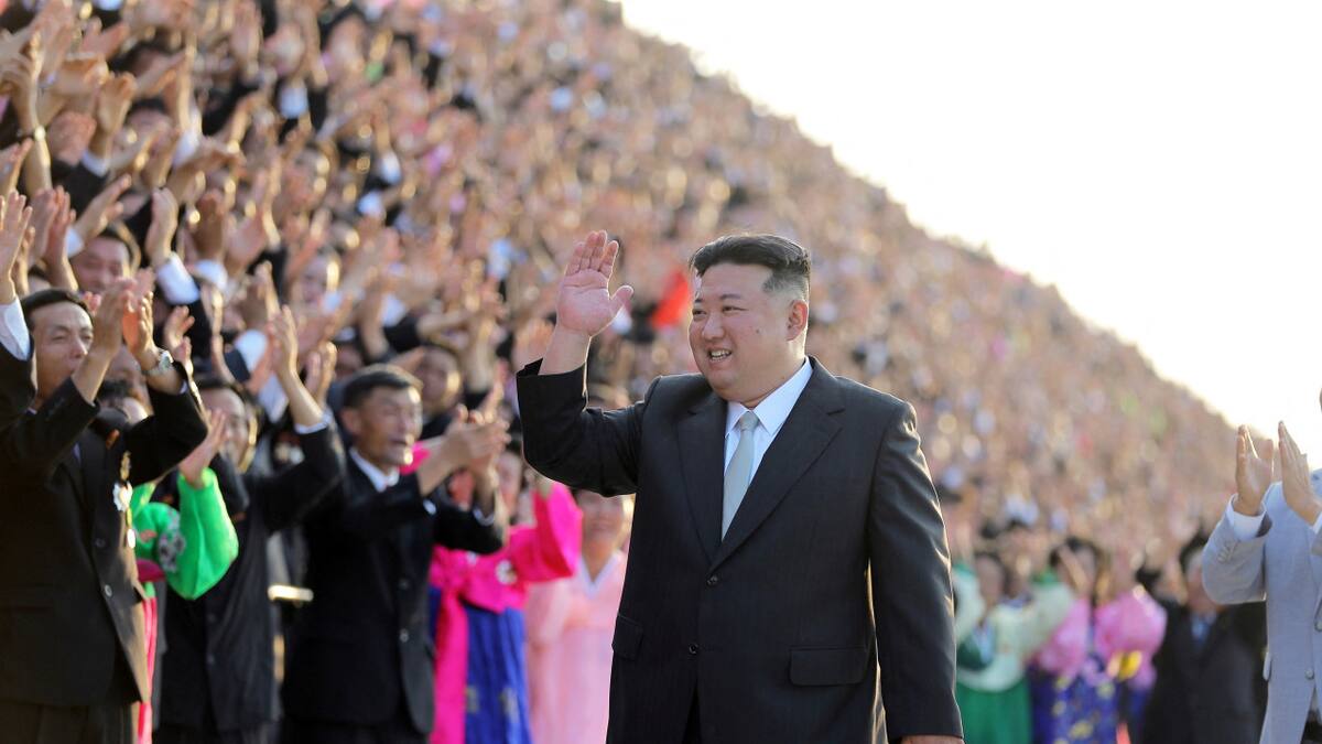 75 aniversario de Corea del Norte. Foto: Reuters.